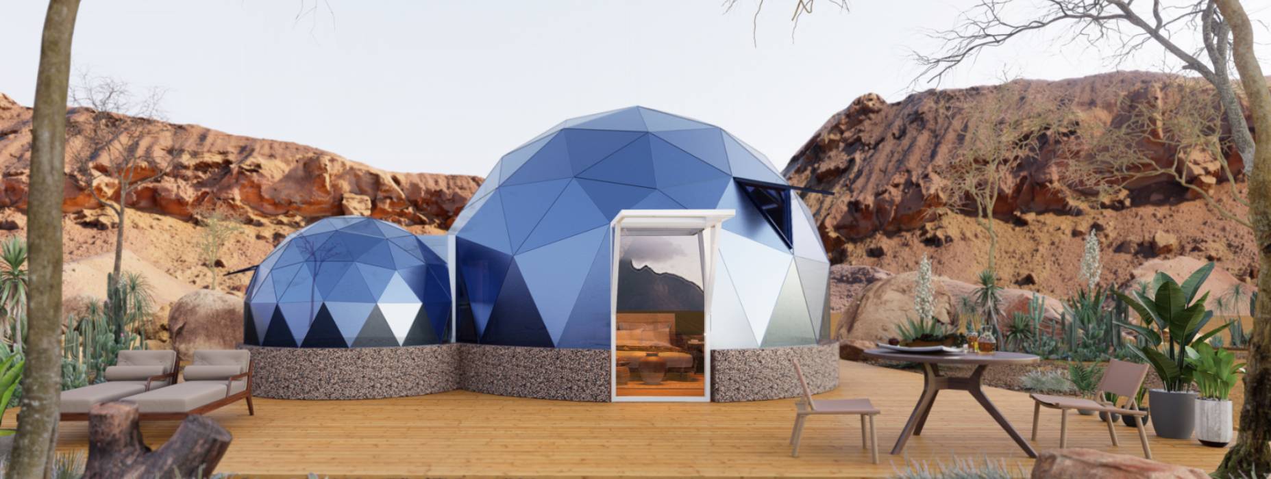 上栗县球形智能光伏玻璃星空房